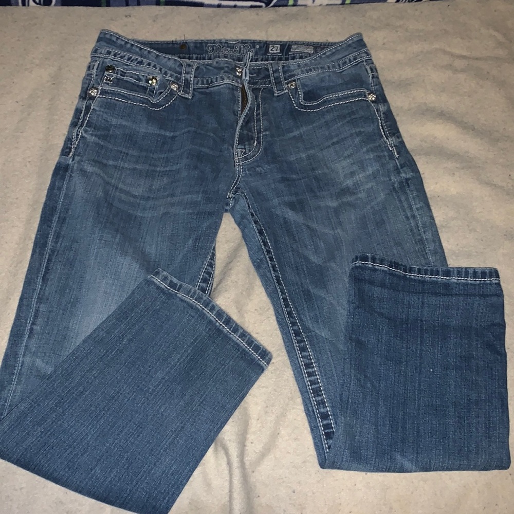 Miss me boyfriend capri jeans